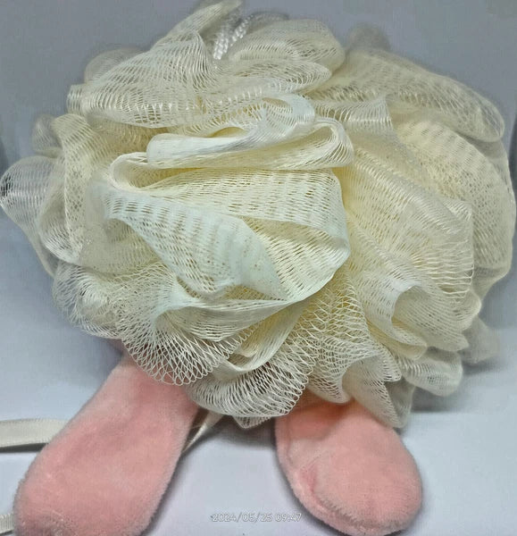 Soft Bath Body Shower Sponge Mesh Body Scrub for Adult Back Scubber