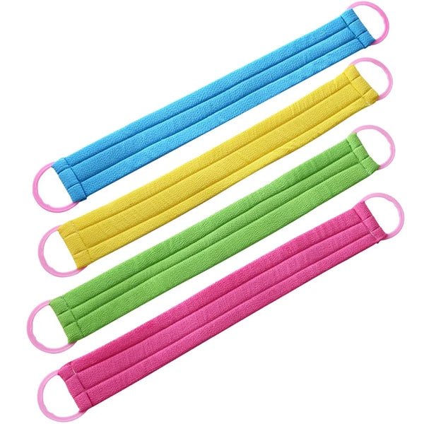 4 PCS Bath Towel Body Exfoliating Rubbing Exfoliator Scrub Japanese