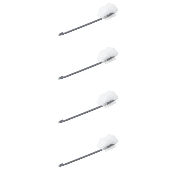 4 Count Bath Ball Brush Child Double-sided Back Scrubber for Shower Exfoliating