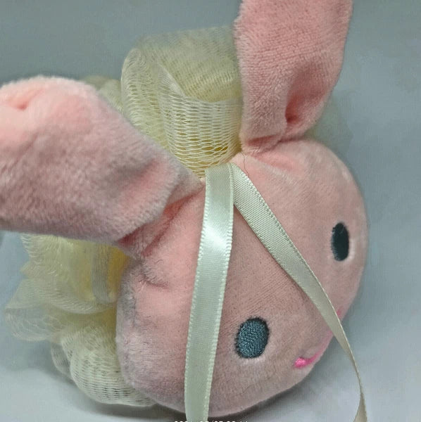 Soft Bath Body Shower Sponge Mesh Body Scrub for Adult Back Scubber