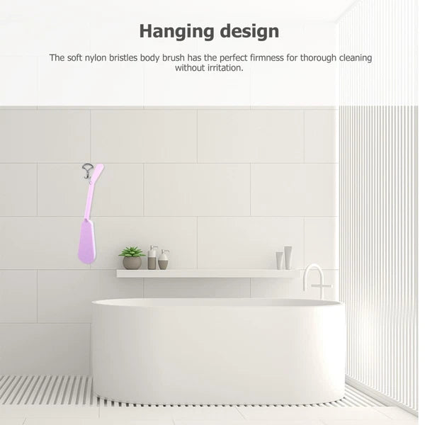 2 PCS Back Scrub Brush Cleaning for Body Care Bathroom