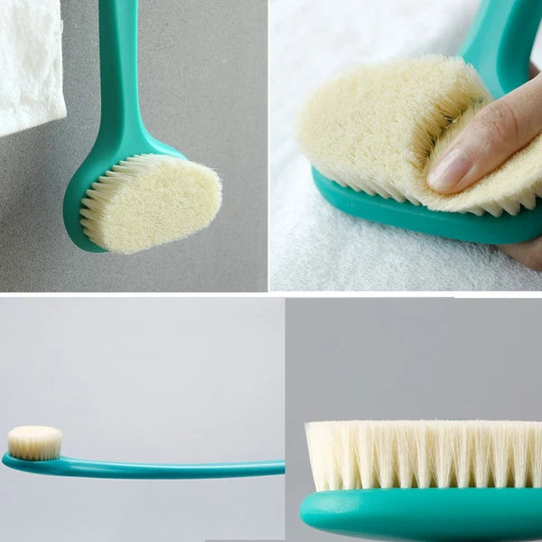 Long Handle Bath Accessories Body Scrubber Brushes for Shower