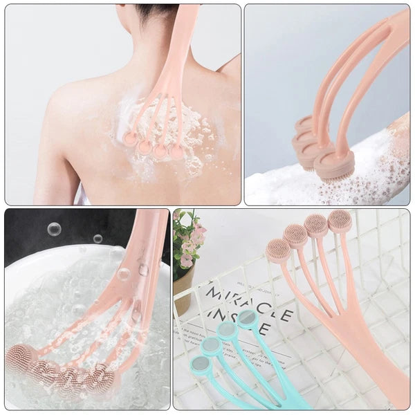 Bath Brush Soft Body Scrubber Exfoliator Man Women's Exfoliating Shower Brushes
