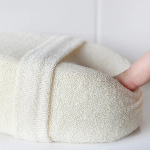 3 Pcs Loofah Bath Towel Natural Shower Sponge Exfoliating Body Brush