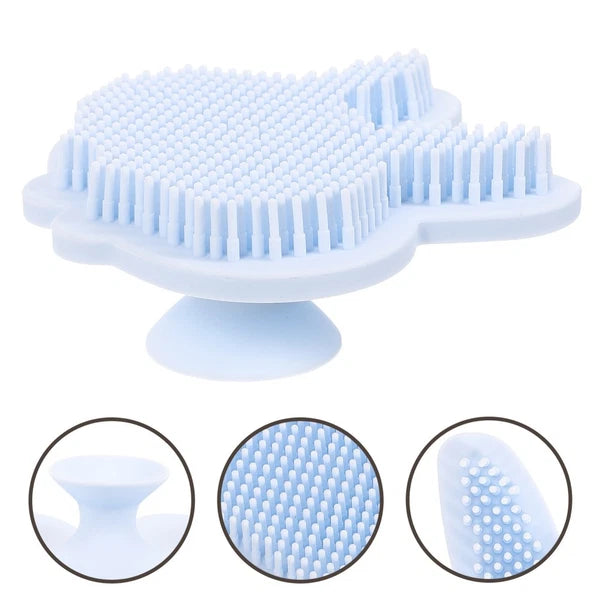 Silicone Bath Brush Child Baby Cleaning Scrubber Shower for Body