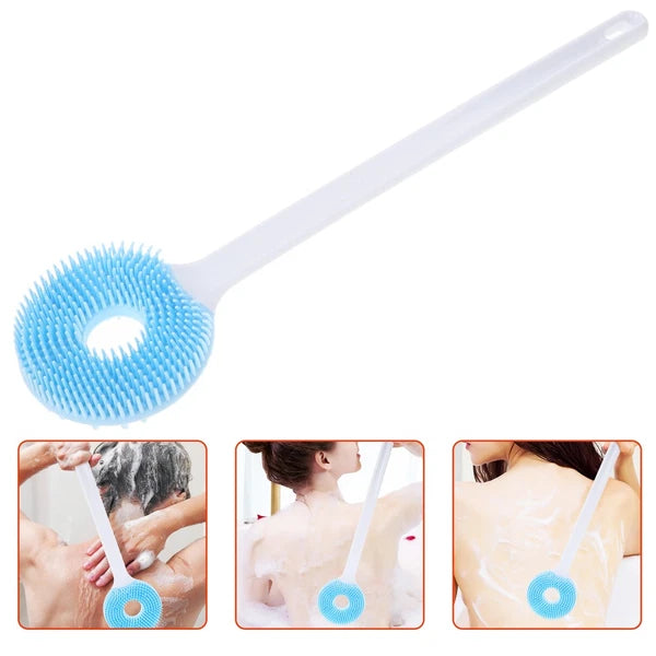 Long Handle Bath Brush Loofah Scrubber Exfoliating Shower Sponge