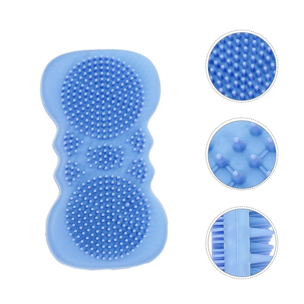 Multifunctional Bath Brush Silicone Body Scrubber Shower Baby Handheld