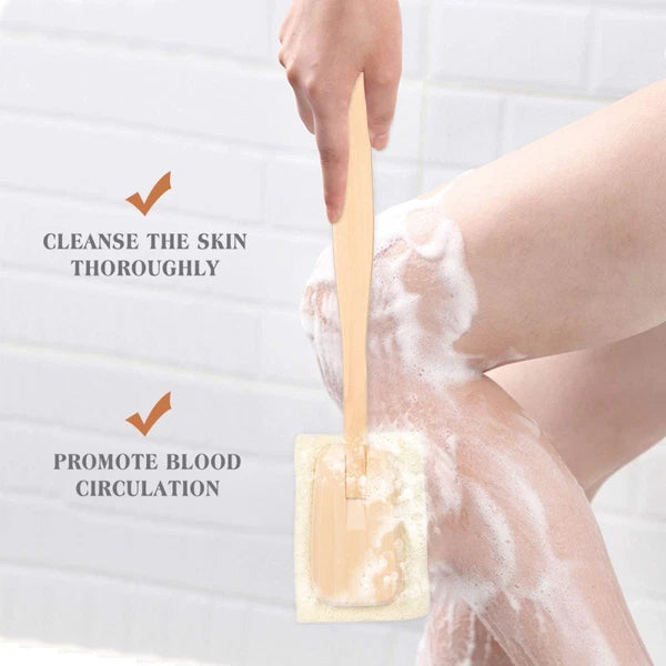 Loofah Bath Brush Work Scrub Skin Exfoliator for Body Brushes Shower Scrubber