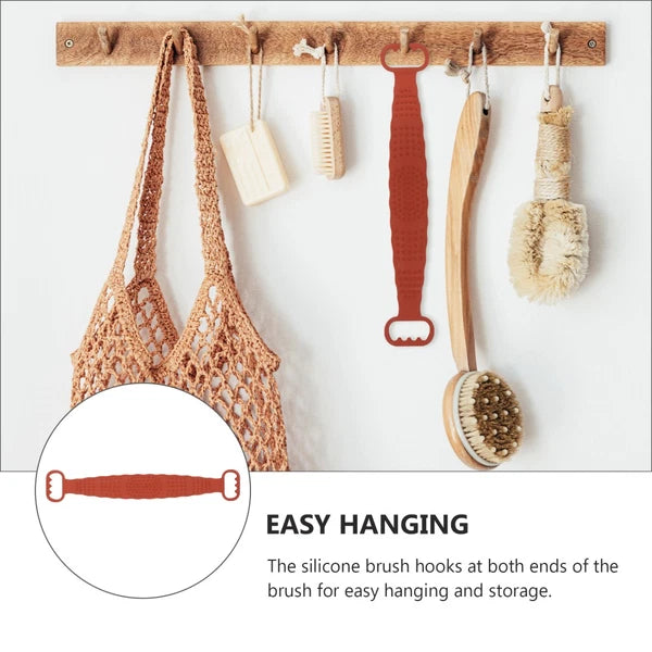 Scrub Bath Brush Man Exfoliating Scrubber Shower Towel Massage Body