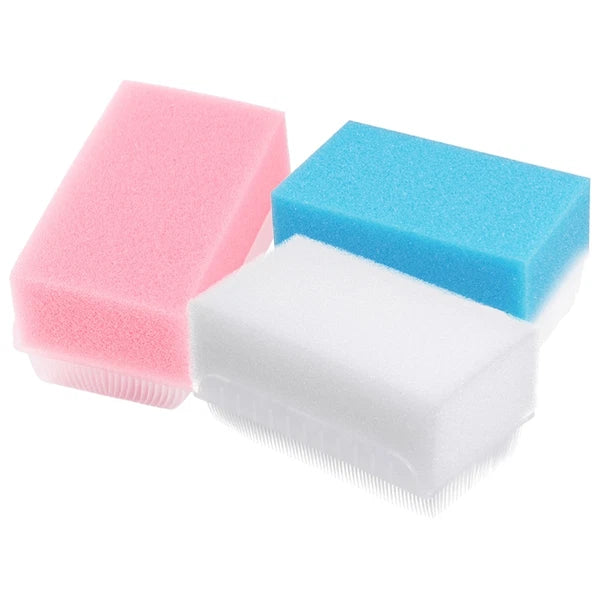 3 Pcs Tactile Brush Newborn Multipurpose Cleaning Bathing Scrubber