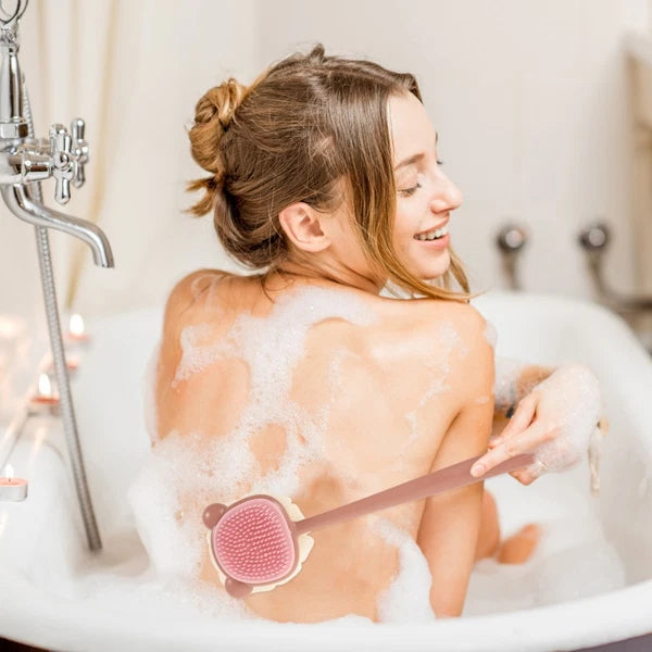 Bath Brush Exfoliating Body Scrubber Scrubbers Dad Brushes Exfoliator