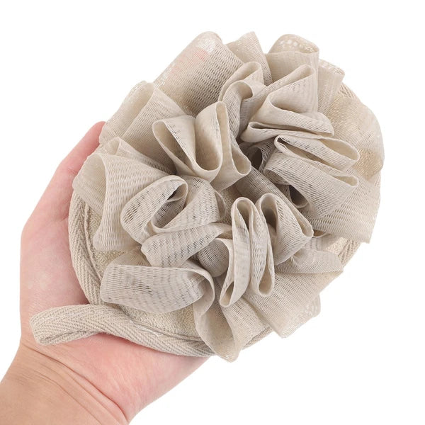 3 Pcs Bath Sponge Brush Travel Exfoliating Loofah Shower Scrubber