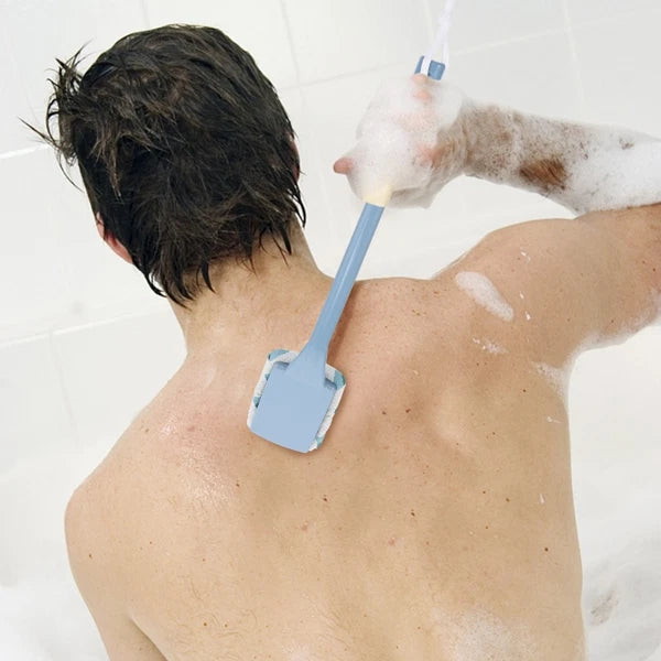 3 Pcs Scrub Bath Brush Back Scrubber for Use in Shower Body Brushes