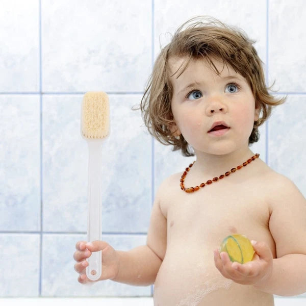 Back Scrub Brush Bath Body for Shower Bathroom Scrubber with Long Handle