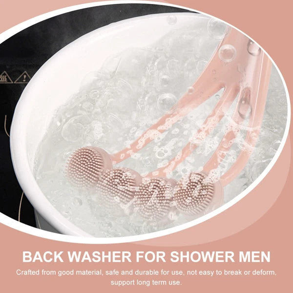 Bath Brush Soft Body Scrubber Exfoliator Man Women's Exfoliating Shower Brushes