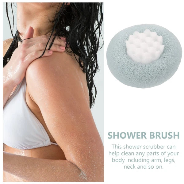 Suction Cup Bath Ball Soft Cleaning Brush Shower Exfoliating Exfoliator