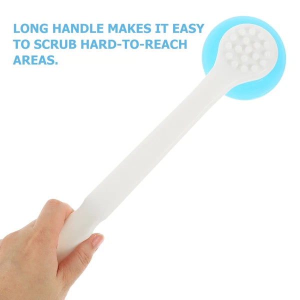 360 Degree Back Scrubbing Man Silicone Bath Shower Scrubber