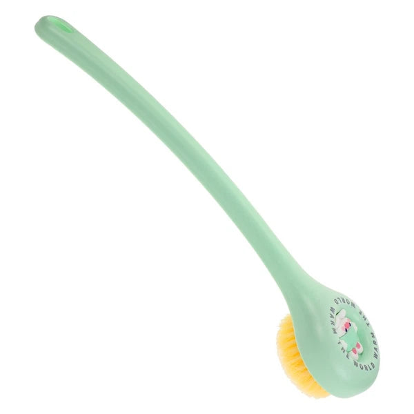 Bath Brush and Towel Girl Back Scrubber for Shower Women Long Handle