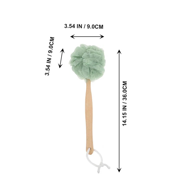 3 Pcs Bath Ball Towel Shower Brush Cleaning Scrubber Bathing Supply