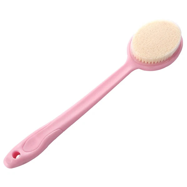 Body Exfoliator Shower Brush Long Handle Scrub Man Back Scrubber for