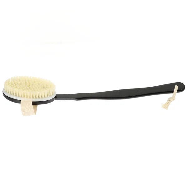 Bend Handle Bath Brush Skin Exfoliator for Back Shower Scrubber Body