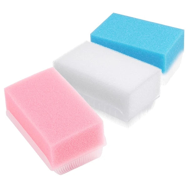 3 Pcs Tactile Brush Newborn Multipurpose Cleaning Bathing Scrubber