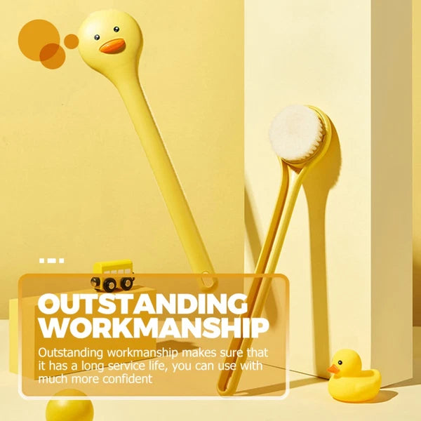 2 Count Bath Brush Body Shower Scrubber Exfoliator Tub Cleaning Long Handle