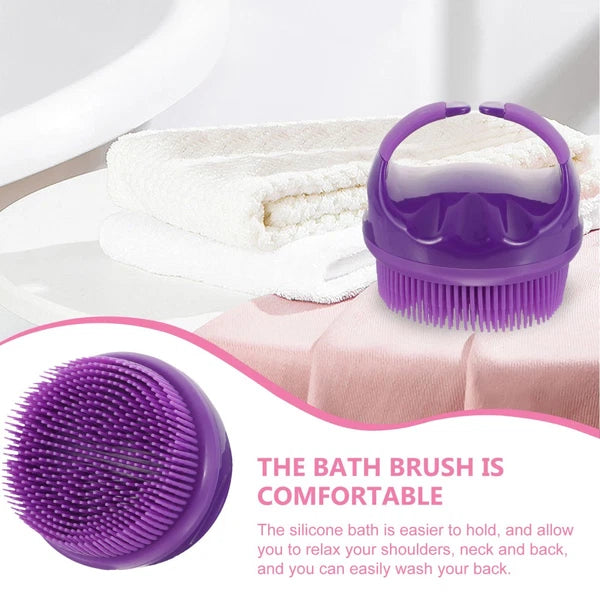 Bath Brush Child Man Body Exfoliator Back Scrubber for Shower Cleaning