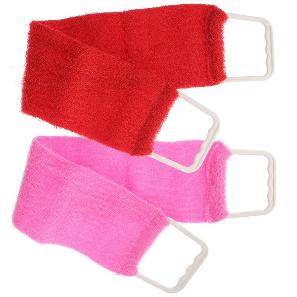 Extended Length Washer Exfoliating Towel Bath Man Miss Skincare Scrubber Belt