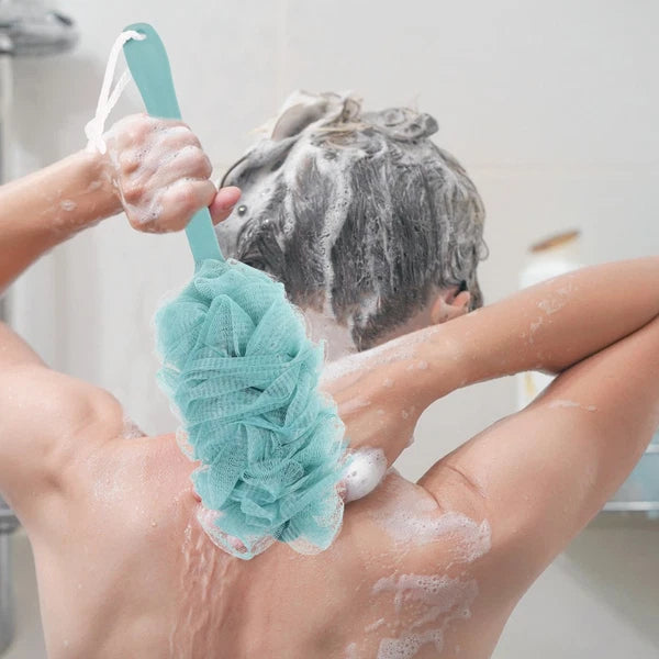 Bath Brush Man Accessories for Disabled People Back Scrubber Shower