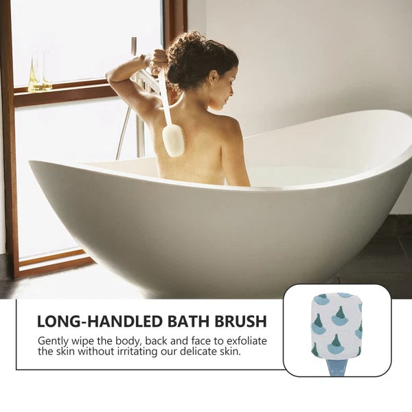 3 Pcs Scrub Bath Brush Back Scrubber for Use in Shower Body Brushes