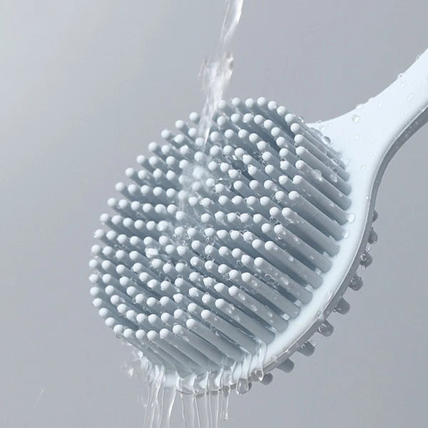 Bath Brush Silicone Body Scrubber Shower Man Back for Exfoliating