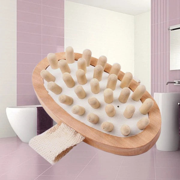 Cellulite Massage Bath Anti Cellulite Massager Body Wood Massage Bathing