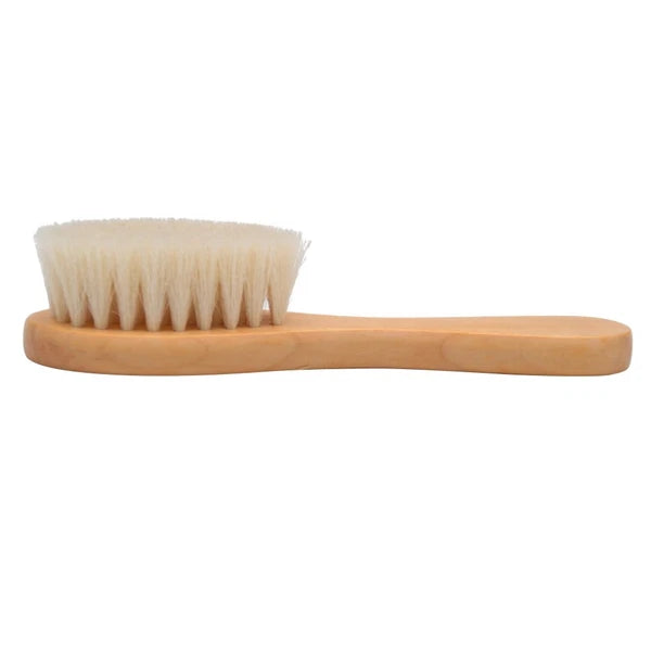 1pc Bath Brush Wooden Handle Bath Scrubber Massage Brush for Baby Kids