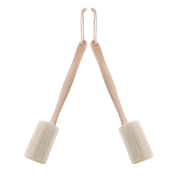 2Pcs Long Handle Back Scrub Brush for Bathing Shower Exfoliating Skin Care