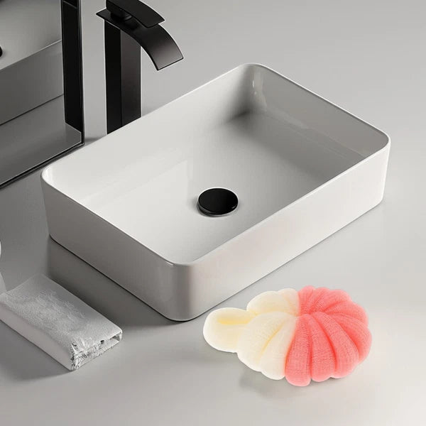 Bath Flower Ball Child Back Brush for Shower Men Body Exfoliator Scrubber