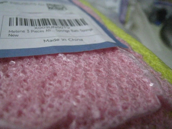 Metene African Net Sponge 5 NEW packs of 3 (11x31 in.) vacuum sealed GREAT GIFTS