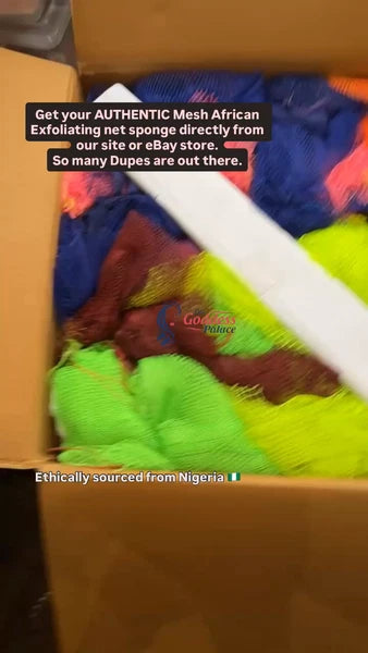 ORIGINAL SAPO Net Sponge 45" Ethically Sourced From My Country Nigeria 🇳🇬