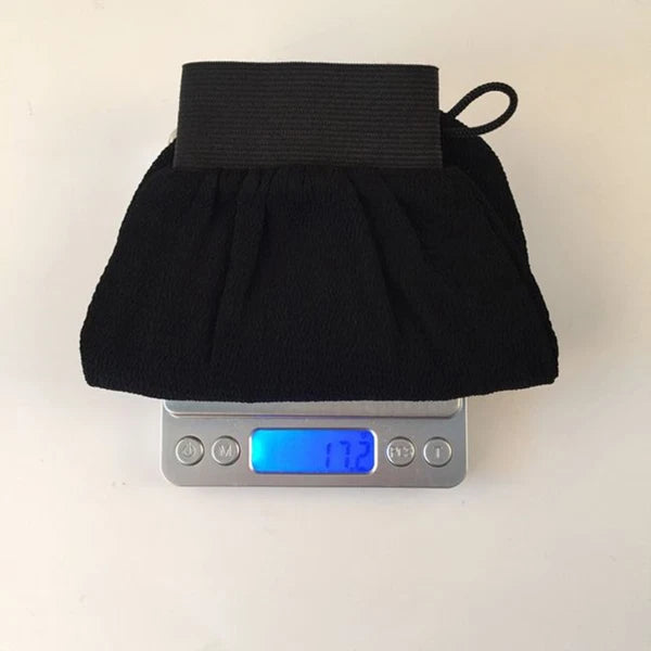 Bath Mitt Loofah Back Massager Exfoliating Gloves for Body Wash Shower Mitten