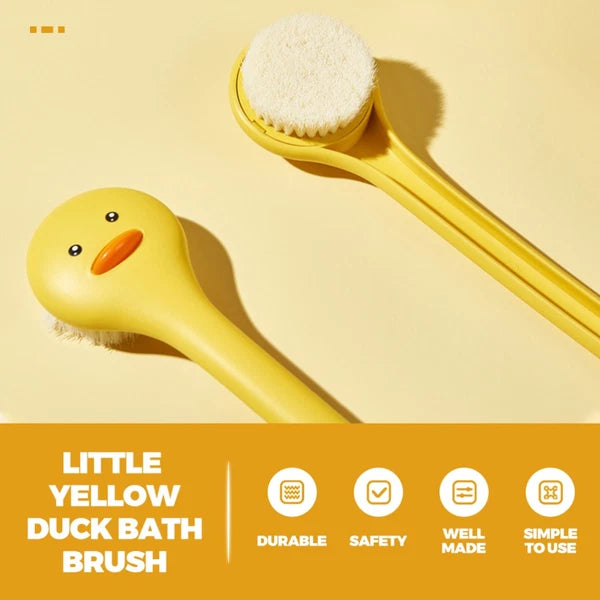 2 Count Bath Brush Body Shower Scrubber Exfoliator Tub Cleaning Long Handle