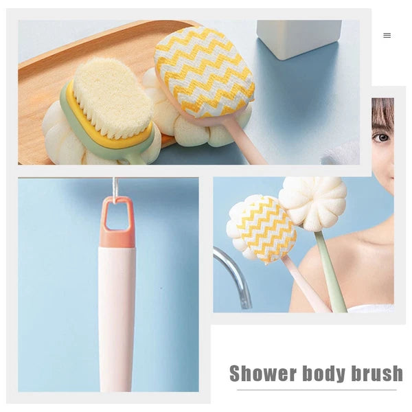 Massage Bath Brush Exfoliating for Body Shower Back Scrubber Wash
