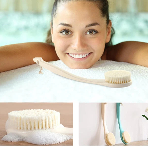 2 Pack Bath Brush Multi-functional Exfoliating Child Back Cleaning