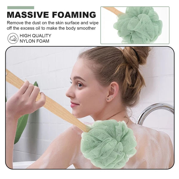 3 Pcs Bath Ball Towel Shower Brush Cleaning Scrubber Bathing Supply