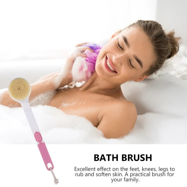 Soft Brush Work Elderly Bath Scrubber Body Scrubbers Long Handle