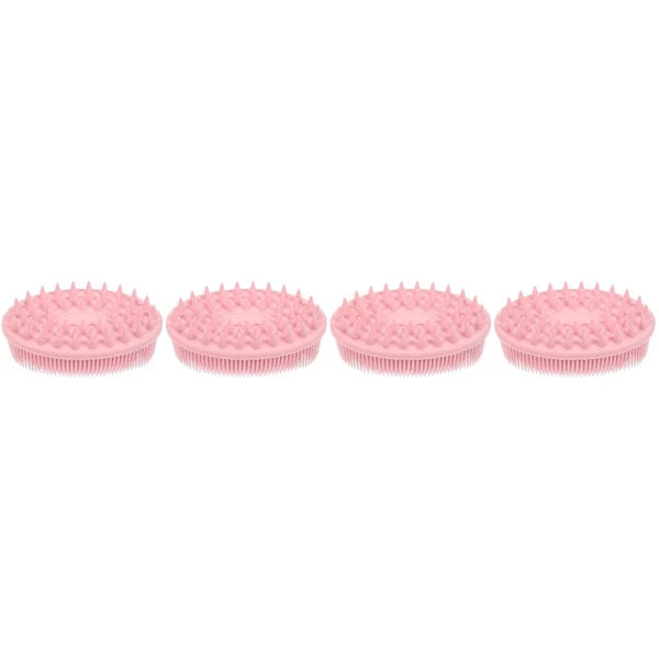 4 Pieces Silicone Bath Brush Child Man Brushes for Shower Baby Washing