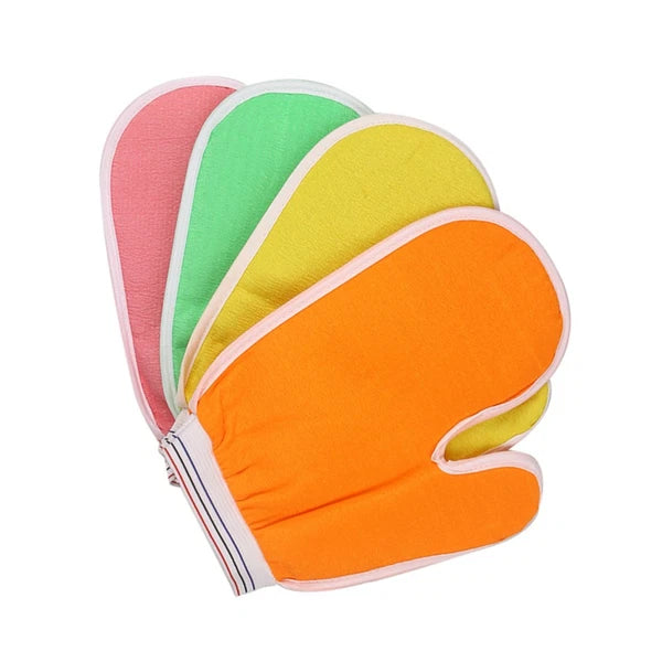 Bath Shower Sponge Scrubber Exfoliating Shower Mitts Body Cleaning Glove