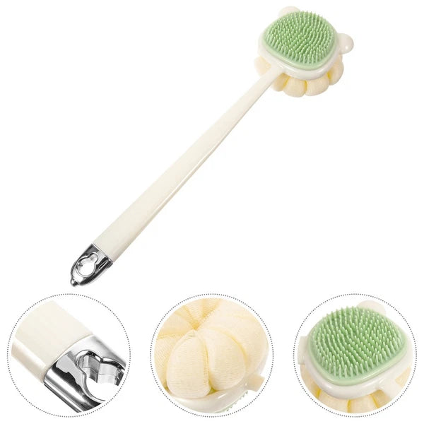 Back Rub Brush Body Exfoliator Exfoliating Scrubber Scrubbing Bathbrush