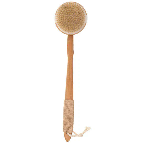 Removable Bath Brush Women's Elderly Body Scrubber Shower Cleaner