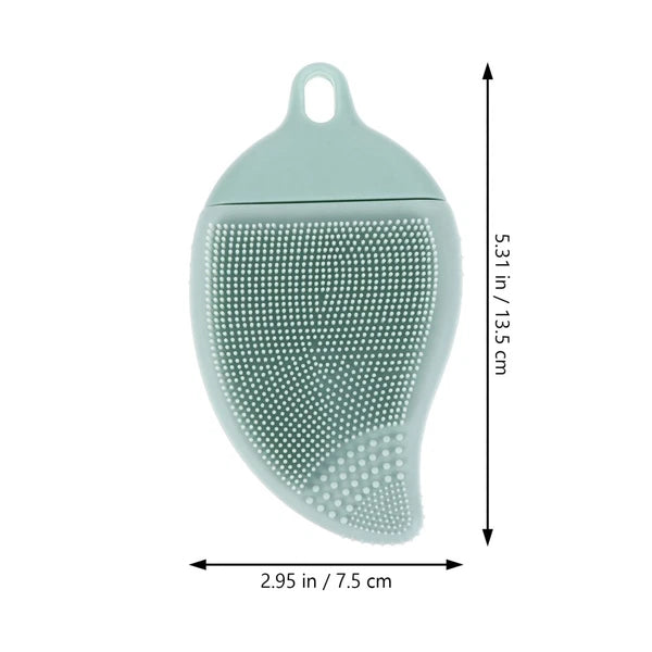 Facial Cleansing Massage Brush Bath with Long Handle Shower Scrubber Body