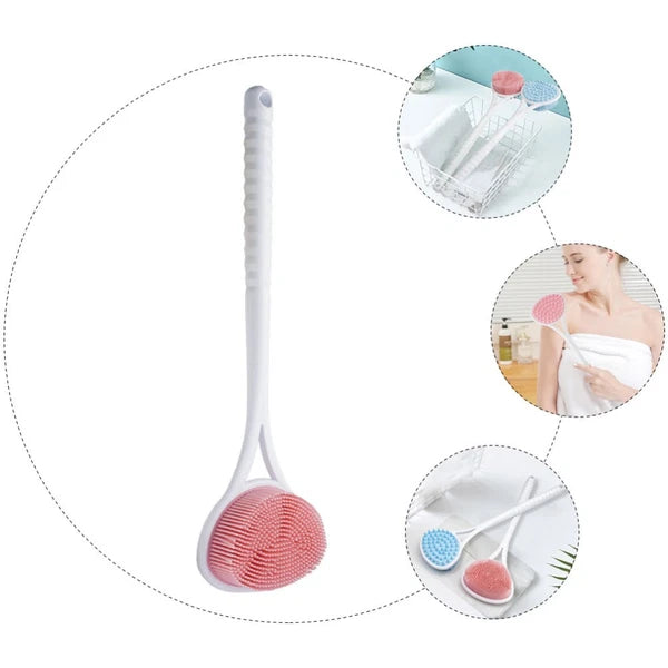 Back Scrub Brush Elder Man Shower Bath Scrubber Exfoliating Brushes